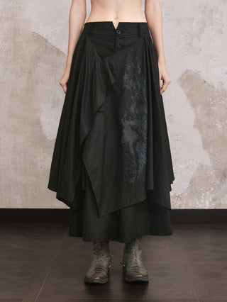 ILNya Printed Kendo Skirt Pants