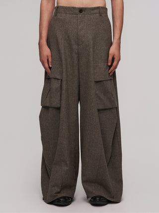 ILNya Curved Utility Trousers