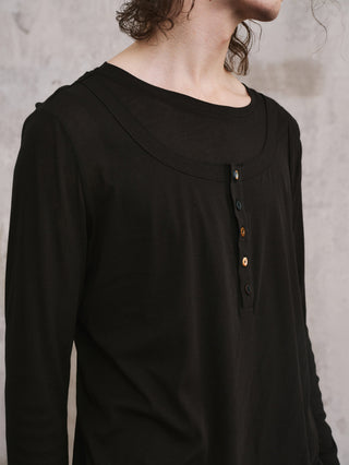 ILNya Layered Long-Sleeve Knit Top