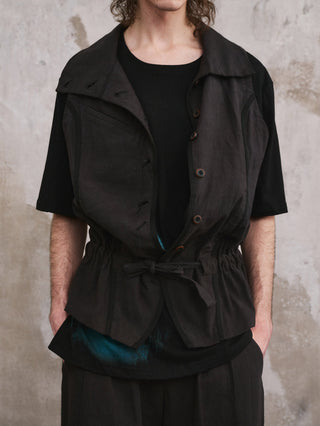 ILNya Linen Fencing Vest