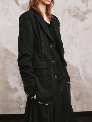 ILNya Tailored Contrast Suit Jacket