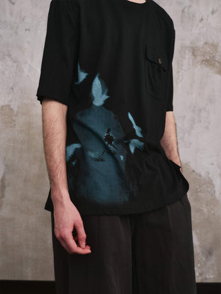 ILNya Portrait Print T-Shirt