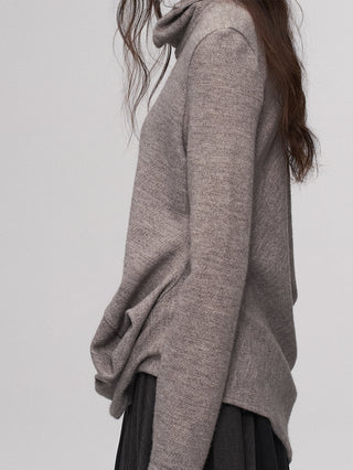 ILNya Drape-Neck Blouse