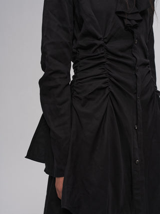 ILNya Pleated Midi Blouse