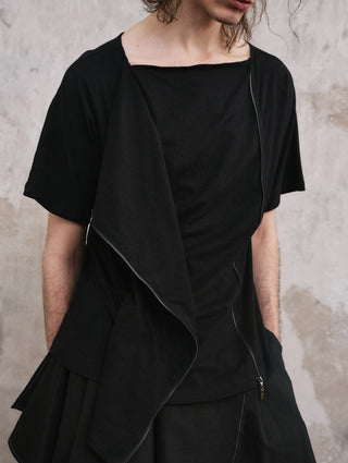 ILNya Multi-Wear Zipper T-Shirt