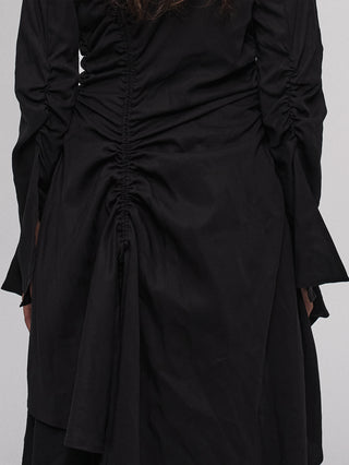 ILNya Pleated Midi Blouse