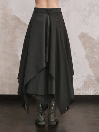 ILNya Petal Drift Maxi Skirt