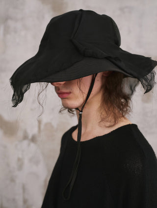 ILNya Silk Veil Oxford Sun Hat