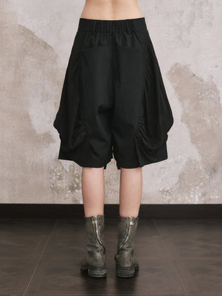 ILNya Pleated Butterfly Shorts