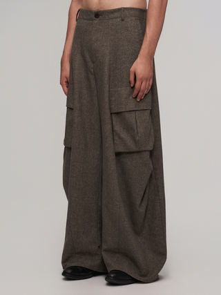 ILNya Curved Utility Trousers