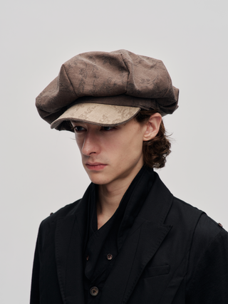 Newsboy Cap-Tree Brown
