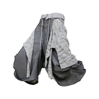 Relabel Chiffon Blossom Jorts-Grey