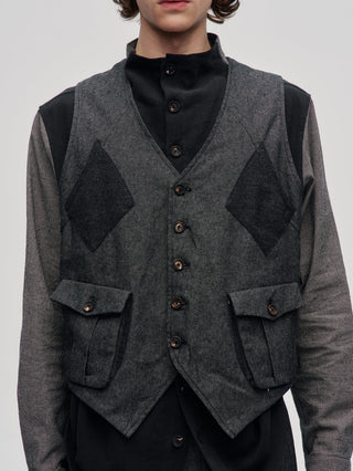 Ember Patchwork Vest