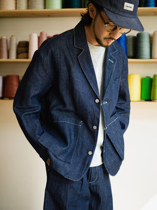 MIZUTOKI 3B Denim Blazer