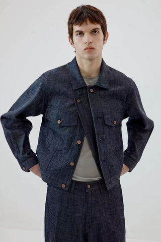 Simple Project Selvedge Ramie Jacket