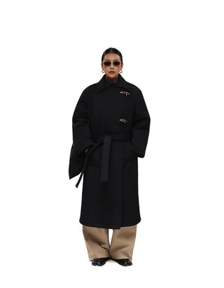 6CRAYON Quilted Lobster-Clasp Overcoat