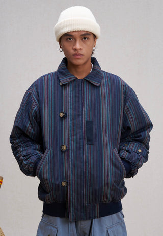 Unlimited Mote MA1 Bomber Jacket-Blue