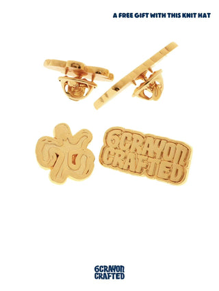 6CRAYON Three-Ear Knit Beanie-Mocha Marled