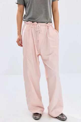 Simple Project Nylon Kendo Trousers-Pink