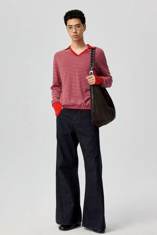 Simple Project Raw Selvedge Boot Cut Jeans