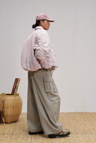 Unlimited Mote MA1 Bomber Jacket-Pink