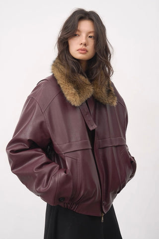 BALIANG Detour Boxy Jacket-Sandal Purple