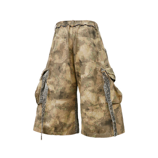 Relabel Camouflage Leopard Cargo Jorts