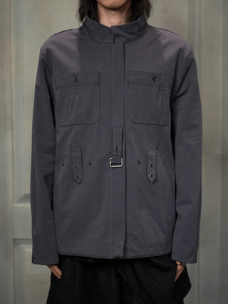 Convertible Backpack Jacket-Misty Navy