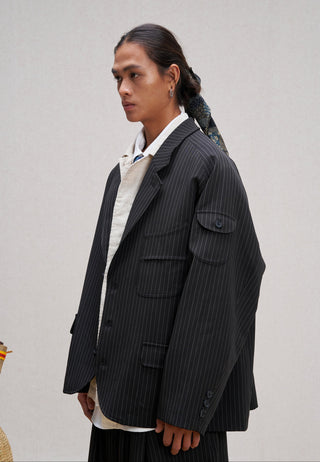 Unlimited Mote Ballon Pants-Striped