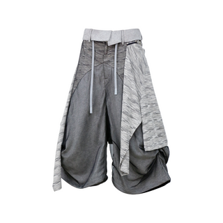 Relabel Chiffon Blossom Jorts-Grey