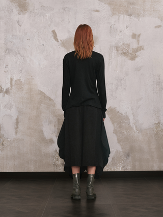 ILNya Twist Long-Sleeve Wool Top