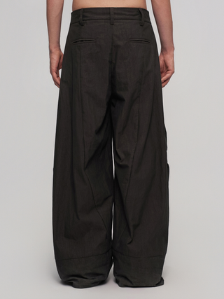 ILNya Rolled Curve Cargo Pants