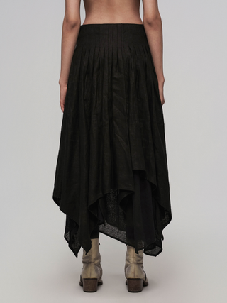 ILNya Accordion Pleats Skirt