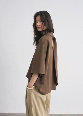 BALIANG Ye Zhu Reversible Top-Brown