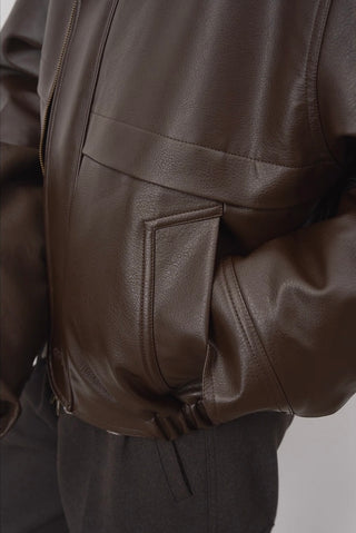 BALIANG Detour Boxy Jacket-Wood Brown