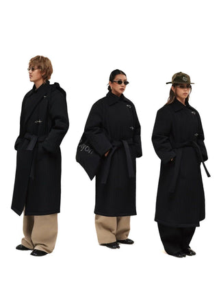 6CRAYON Quilted Lobster-Clasp Overcoat