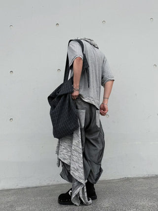 Relabel Chiffon Blossom Jorts-Grey