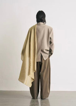 BALIANG Nomadic Scarf Blazer-Lotus Pink