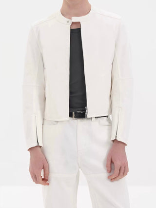 NFAI Motorcycle Jacket-White