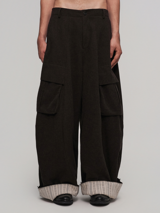 ILNya Oversized Pocket Casual Pants