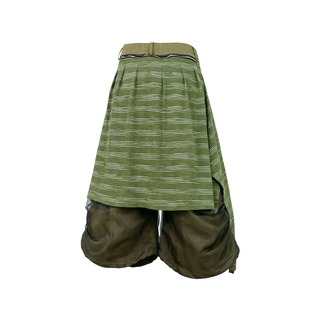 Relabel Chiffon Blossom Jorts-Green