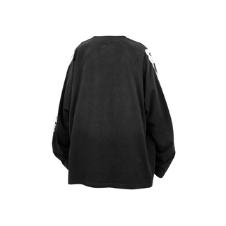 Relabel Re-Bone Long Sleeve Tee-Black