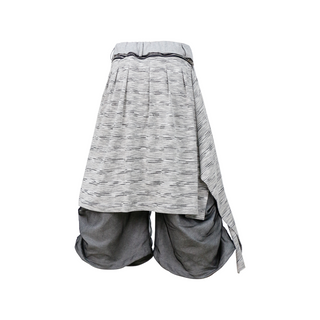 Relabel Chiffon Blossom Jorts-Grey