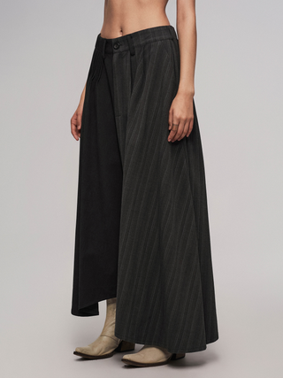 ILNya Asymmetrical Culottes Pants