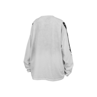 Relabel Re-Bone Long Sleeve Tee-White