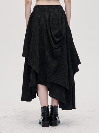 Shadowfall Pleated Skirt