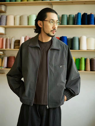 MIZUTOKI Blouson Jacket-Stone Grey
