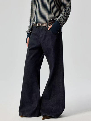 Simple Project Raw Selvedge Boot Cut Jeans