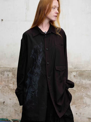 ILNya Mist Printed Shirt