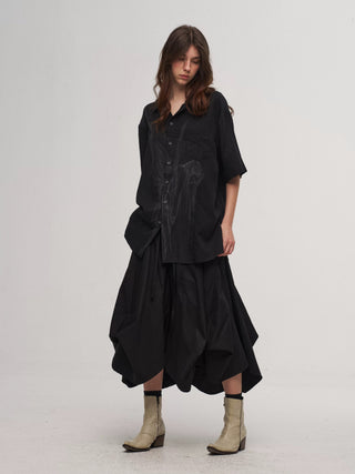 ILNya Irregular Bud Skirt